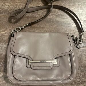 Vintage Coach Taylor Leather Crossbody Bag